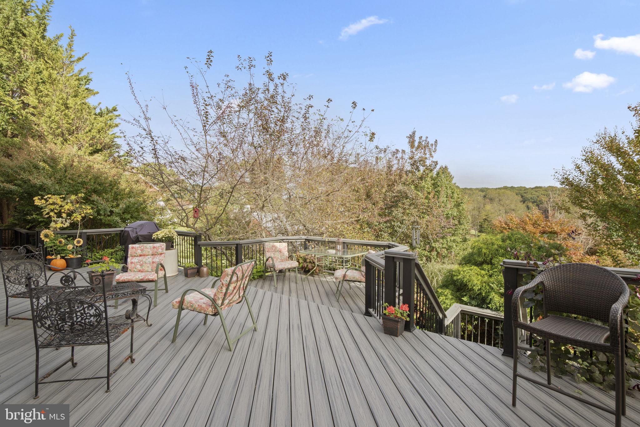 2183 Amoss Mill Road Pylesville, MD 21132 - Photo 58 of 90 a view of balcony with furniture and wooden floor