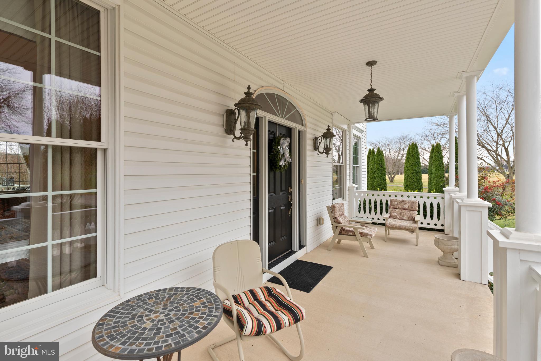 2183 Amoss Mill Road Pylesville, MD 21132 - Photo 10 of 90 Front porch w/ beadboard ceiling