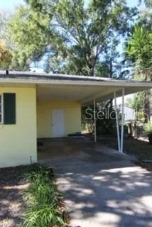 a view of outdoor space with seating area