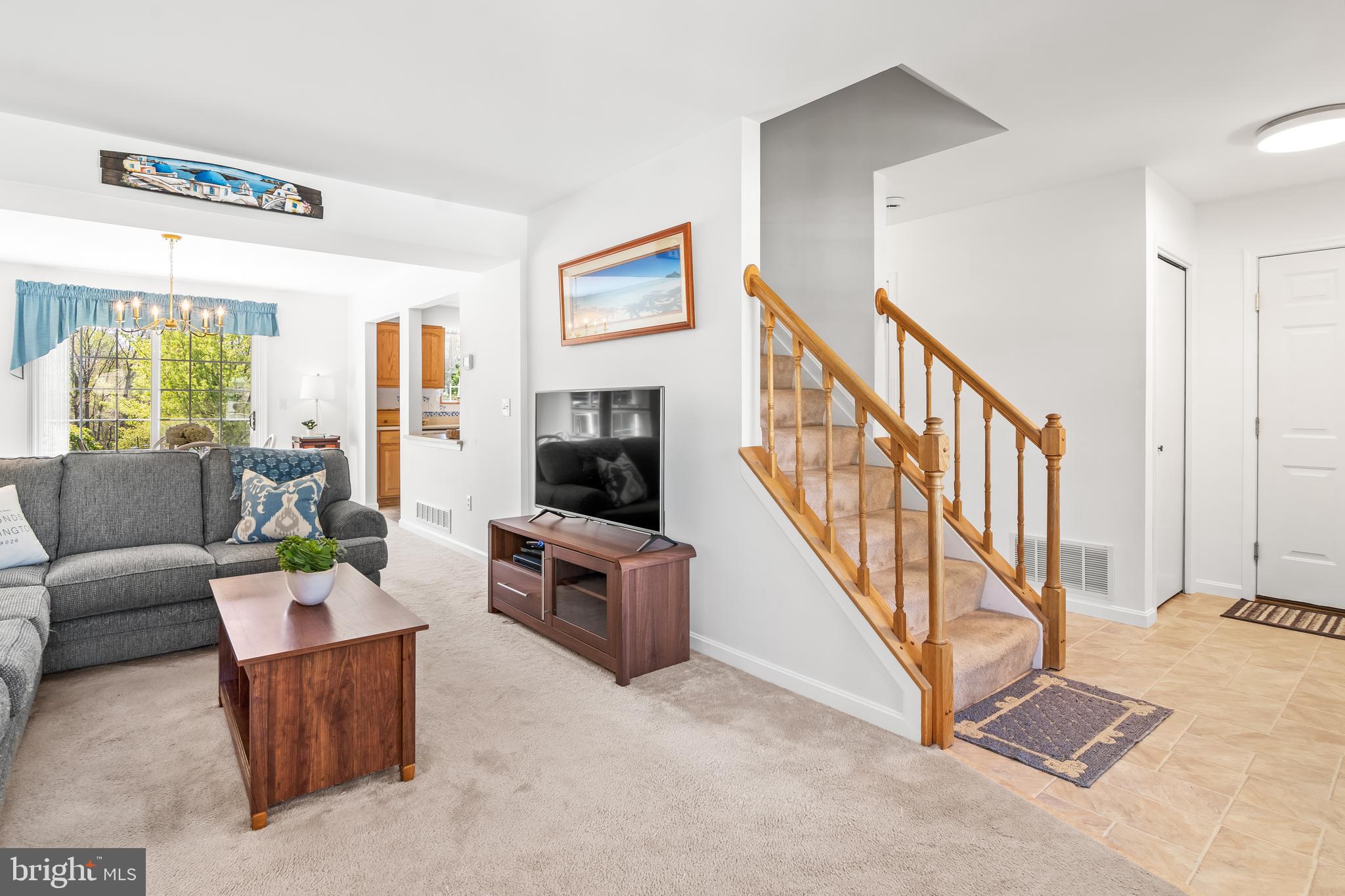 7866 Kings Bench Place Pasadena, MD 21122 - Photo 14 of 51 a living room with furniture and a flat screen tv