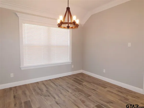 a view of small space with racks on the wall