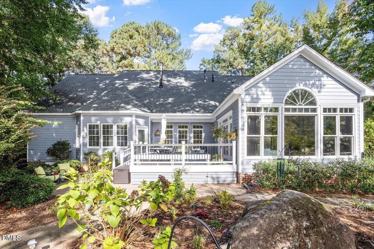 5228 Mill Dam Road Wake Forest, NC 27587 - Photo 33 of 52 View of Back of House