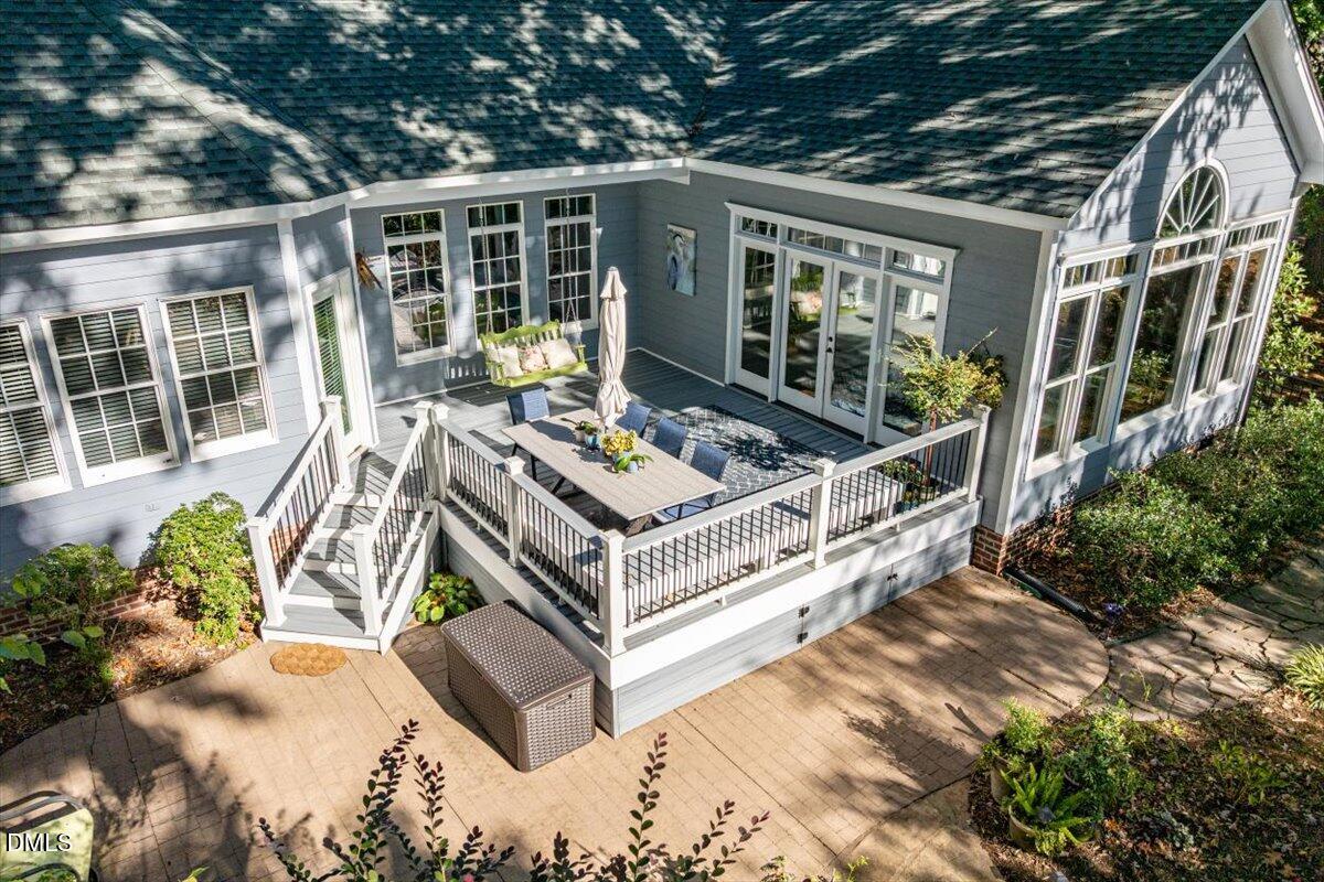 5228 Mill Dam Road Wake Forest, NC 27587 - Photo 34 of 52 Large Deck with Composite Flooring