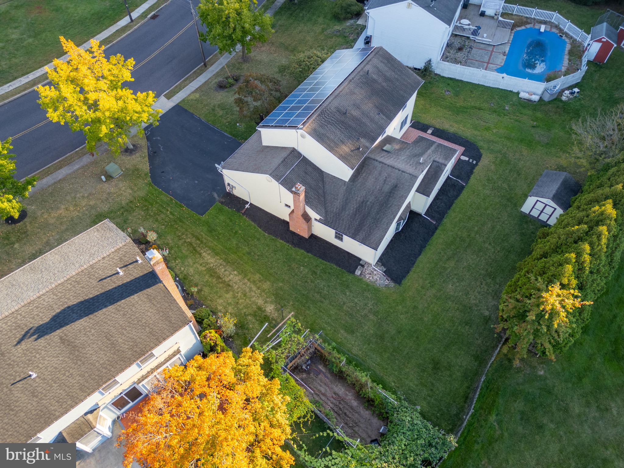 1520 Fairgrounds Road Hatfield, PA 19440 - Photo 50 of 52 an aerial view of a house with a garden
