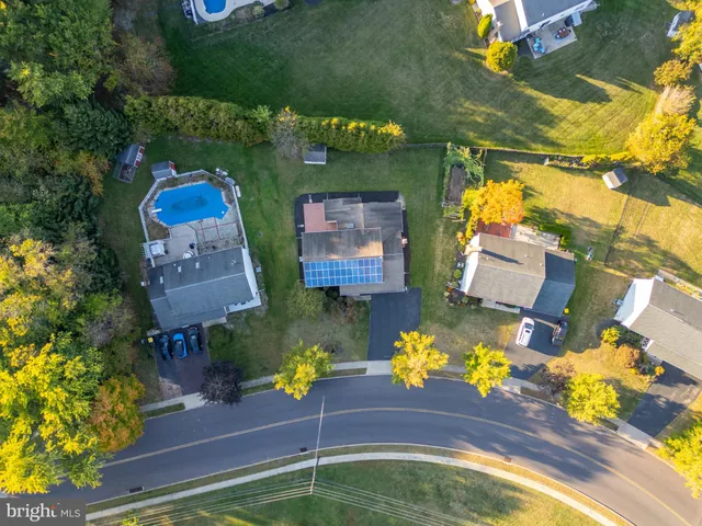 a white building with a outdoor space
