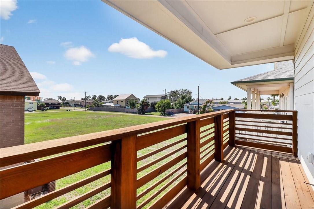 232 Nautilus Port Aransas, TX 78373 - Photo 26 of 28 a view of swimming pool with seating space