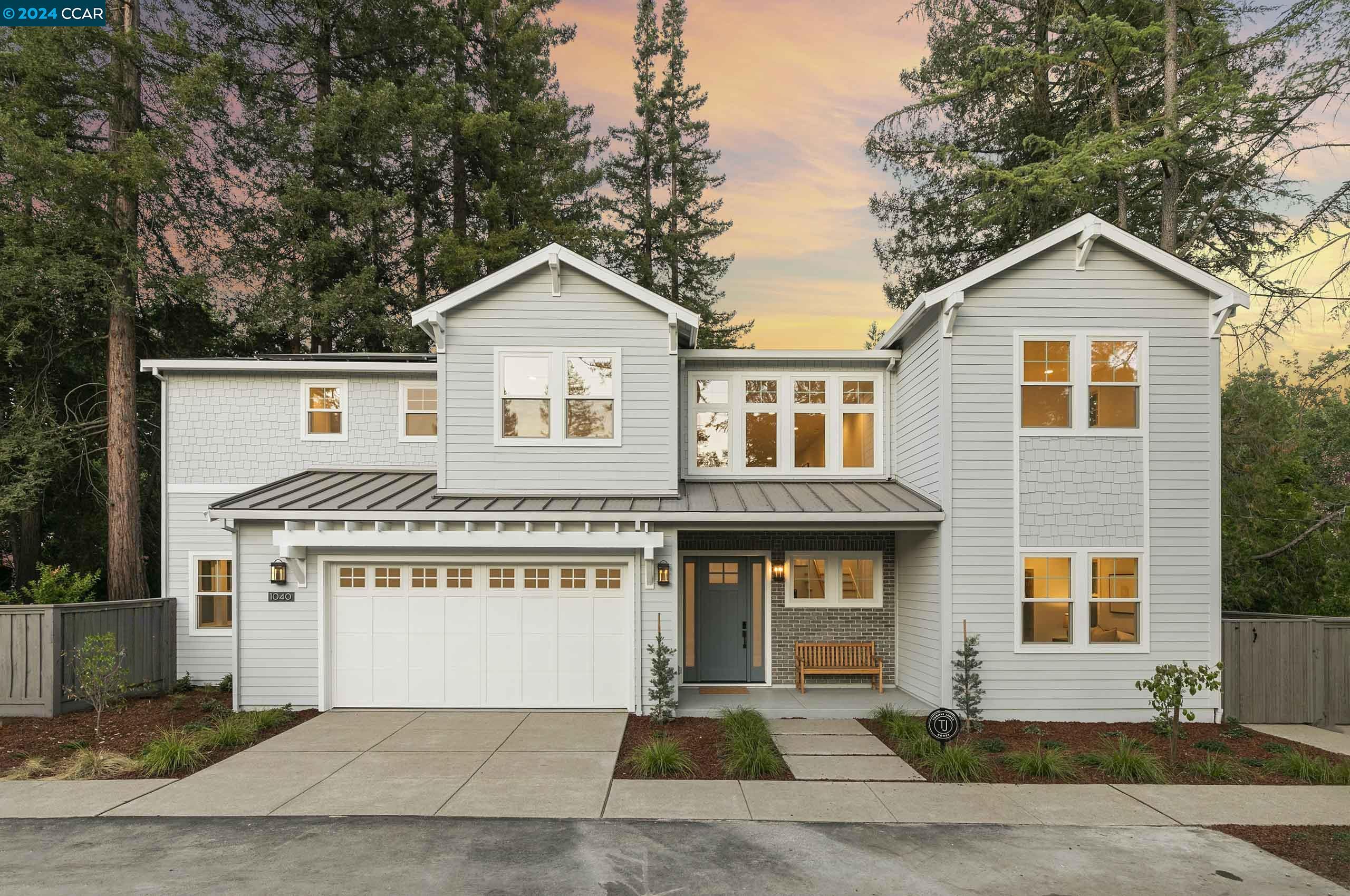 1040 Upper Happy Valley Road Lafayette, CA 94549 - Photo 1 of 1 a front view of a house with yard