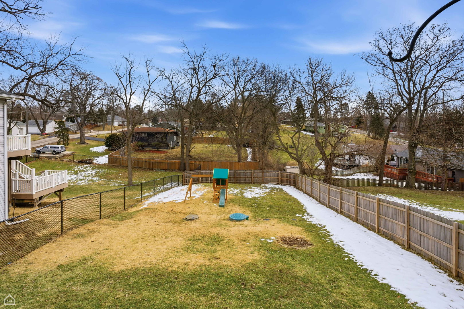 27071 North Ridge Street Wauconda, IL 60084 - Photo 9 of 36 a view of a swimming pool with a house