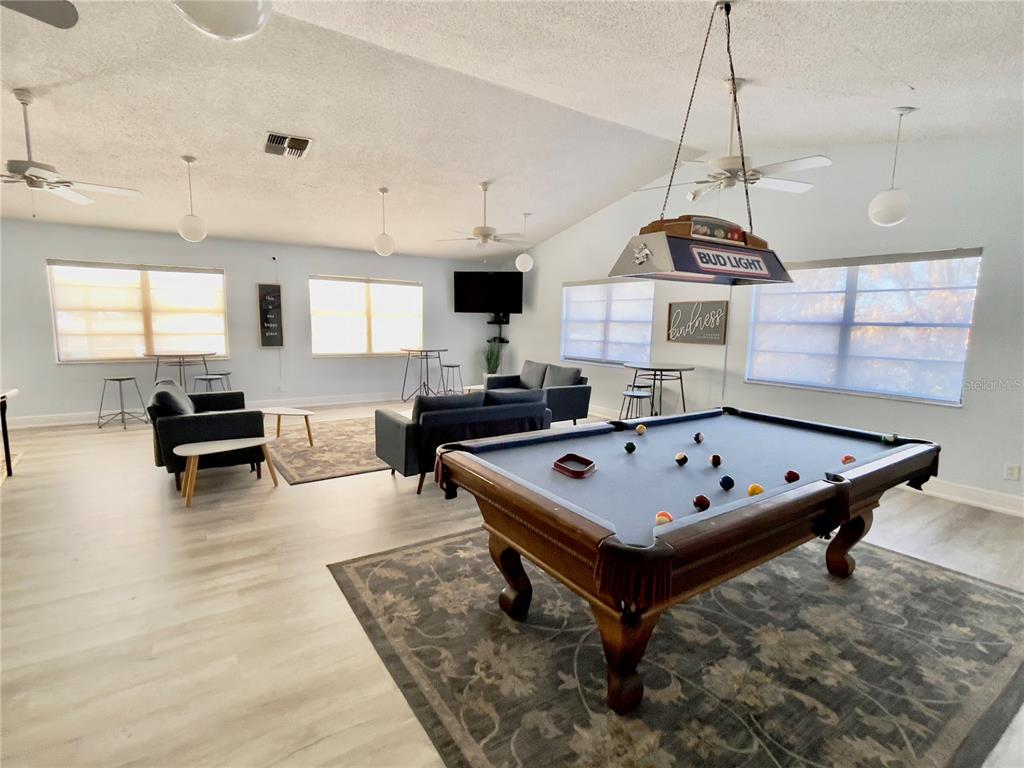 2150 Elm Street, Unit 605 Dunedin, FL 34698 - Photo 45 of 55 a room with furniture pool table and window