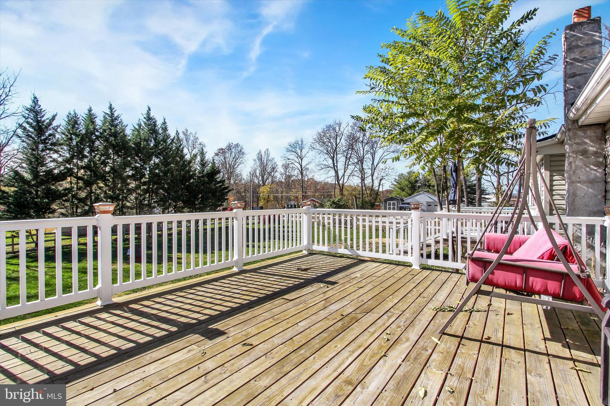 1365 Hanover Road Gettysburg, PA 17325 - Photo 21 of 26 a balcony with wooden floor