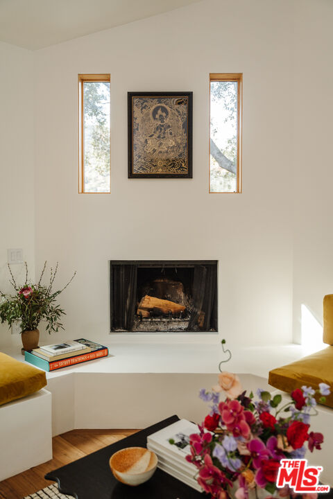 2002 Tuna Canyon Road Topanga, CA 90290 - Photo 17 of 70 a living room with furniture and flowers