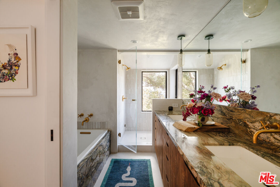 2002 Tuna Canyon Road Topanga, CA 90290 - Photo 29 of 70 a view of a very nice looking room with a large window