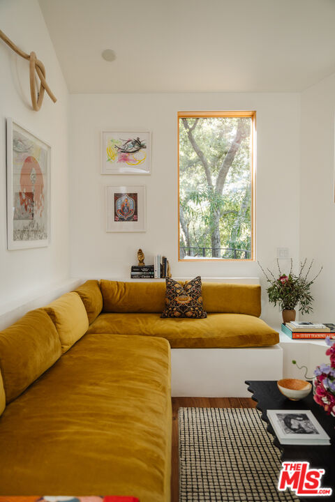 2002 Tuna Canyon Road Topanga, CA 90290 - Photo 61 of 70 a living room with furniture and a large window