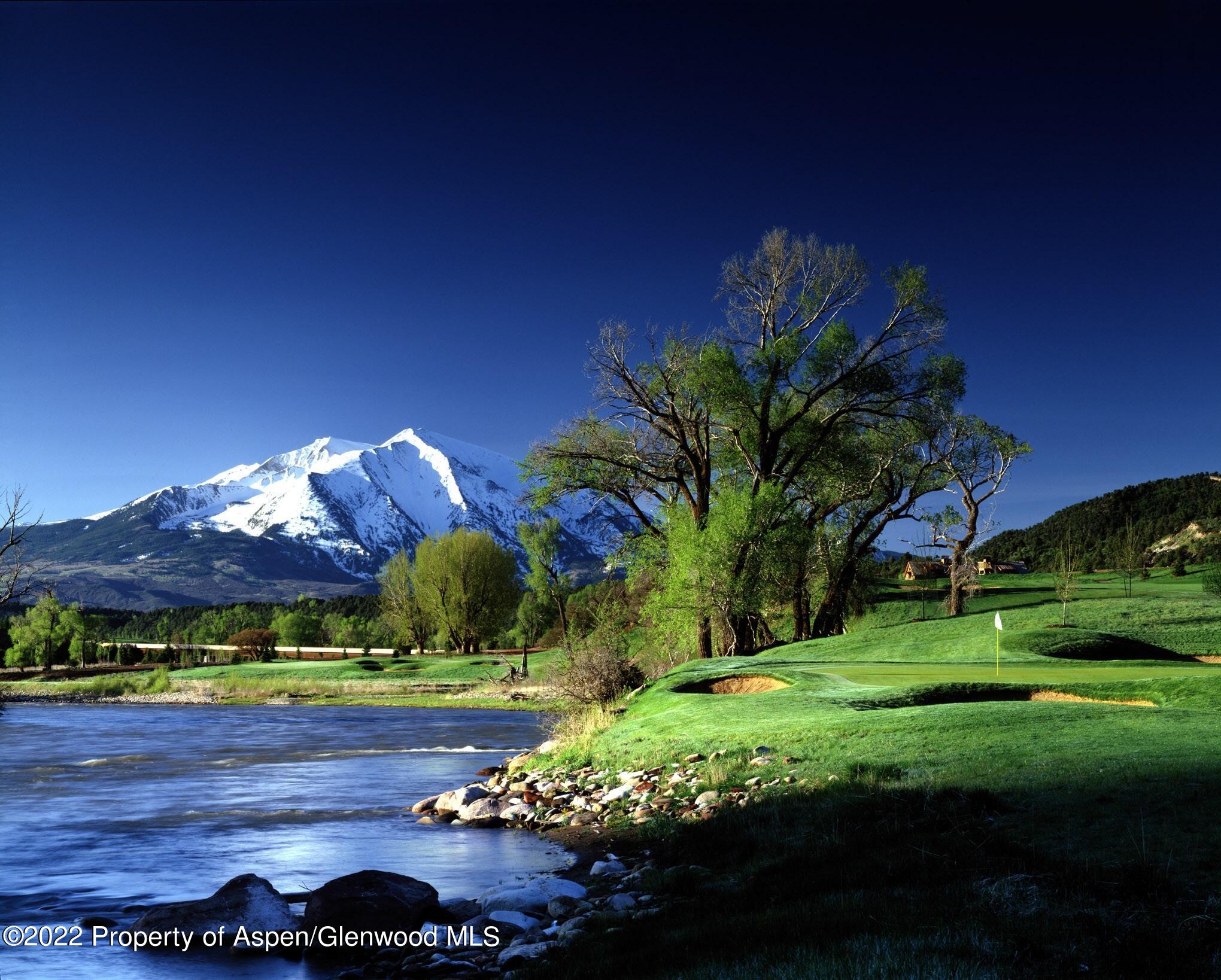 Tbd Midland Loop, Unit WP4 Carbondale, CO 81623 - Photo 14 of 24 a view of a yard with plants and a fountain