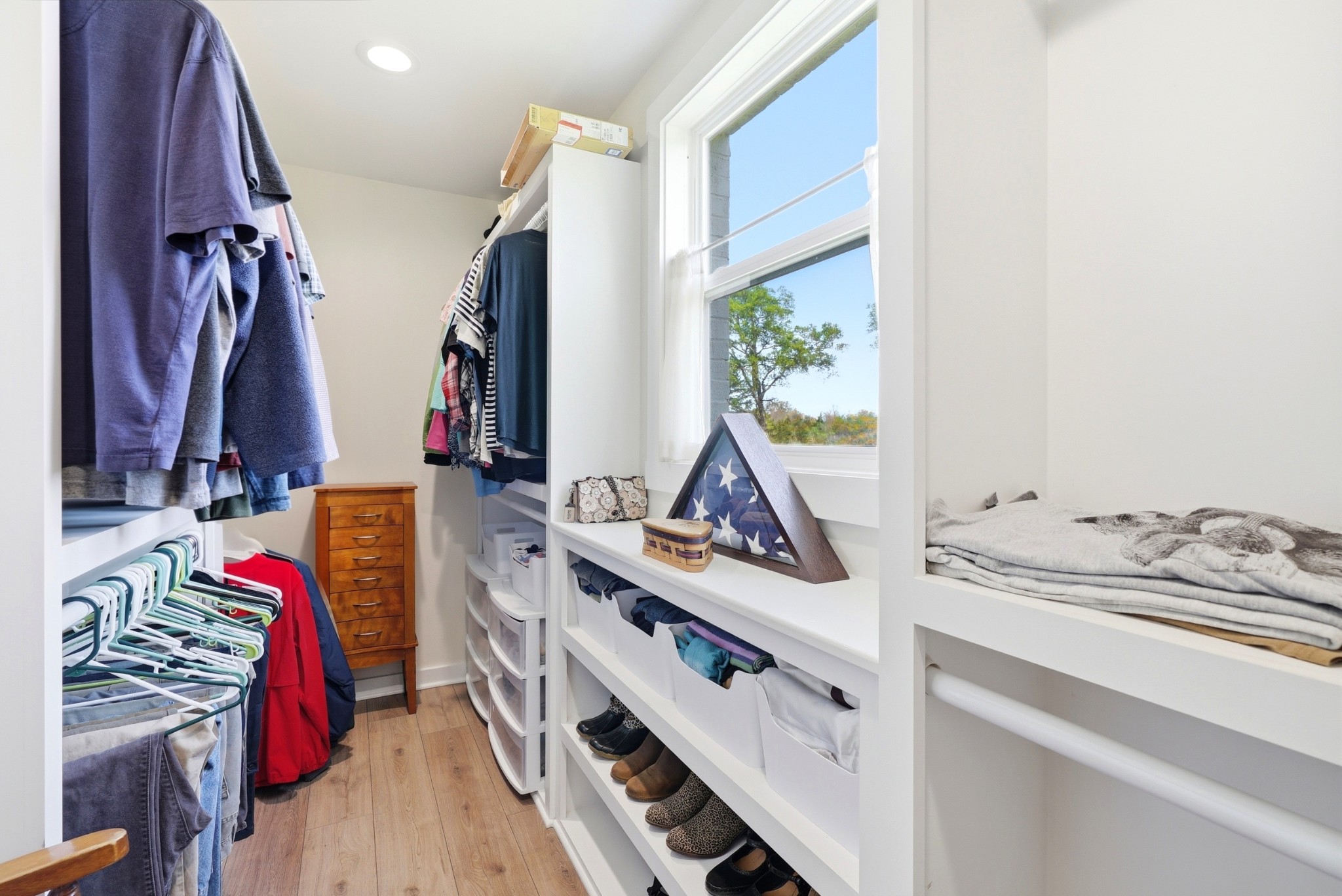 600 Squire Hall Road Shelbyville, TN 37160 - Photo 38 of 69 a view of walk in closet with clothes and shoes