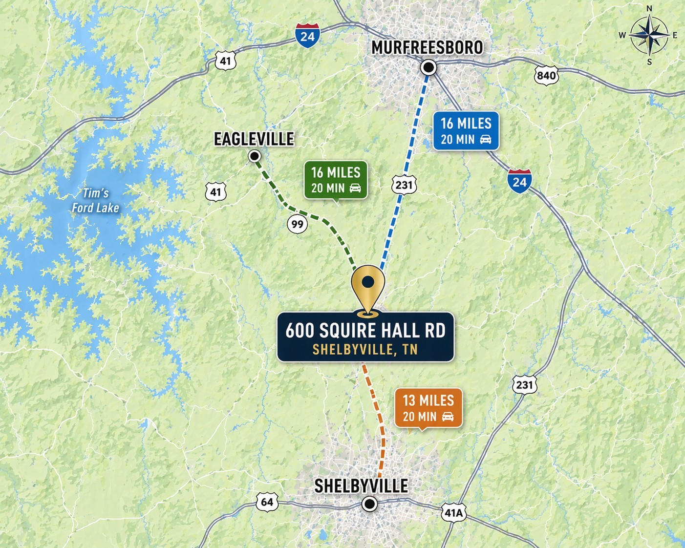 600 Squire Hall Road Shelbyville, TN 37160 - Photo 5 of 69