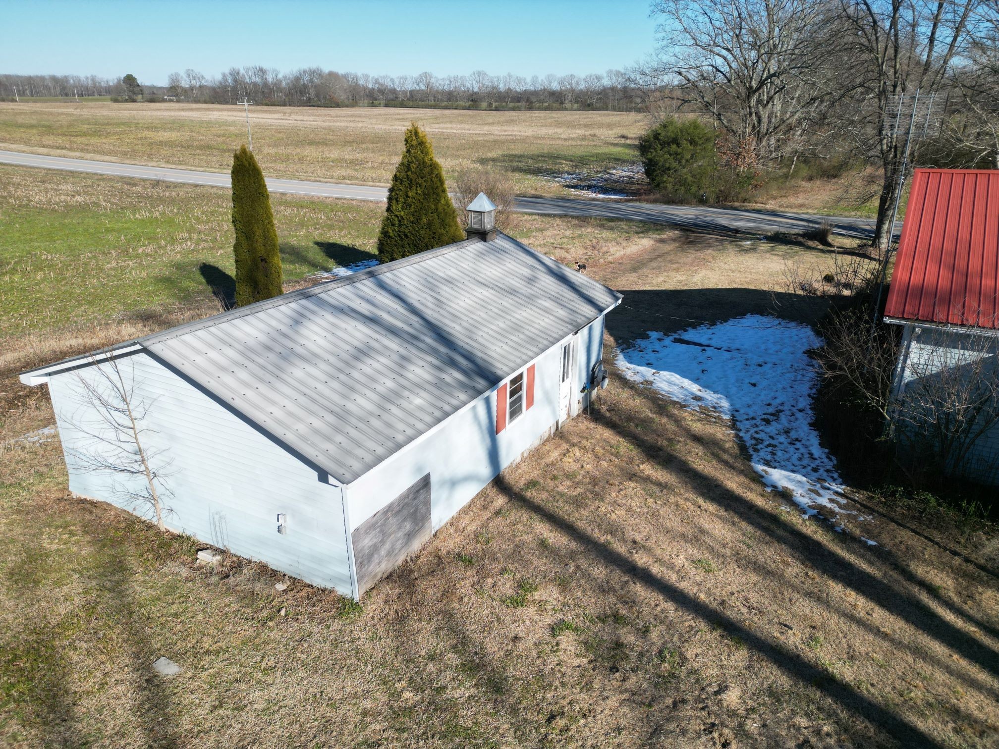 1063 Rabbit Trail Road Five Points, TN 38457 - Photo 45 of 57 a view of a terrace with wooden floor and a lake view