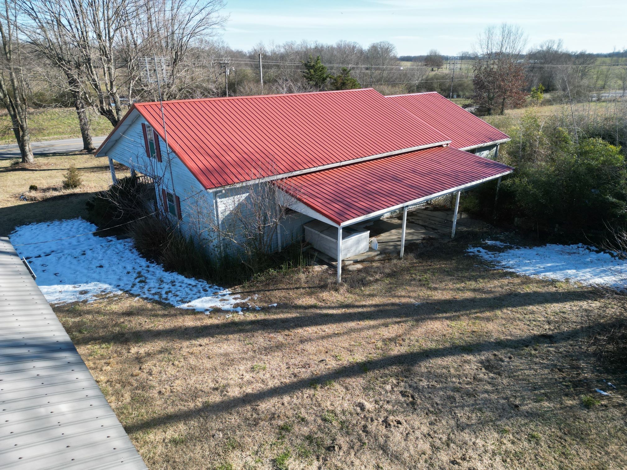 1063 Rabbit Trail Road Five Points, TN 38457 - Photo 46 of 57 a view of a tennis ground with large tree