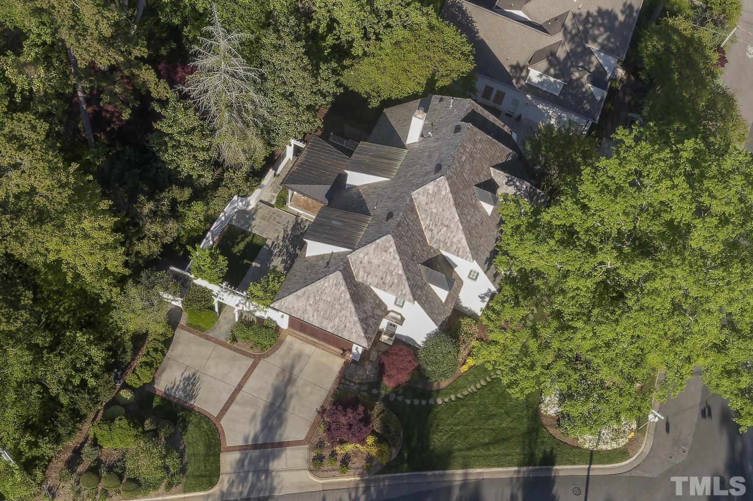 2642 Churchill Road Raleigh, NC 27608 - Photo 3 of 98 an aerial view of a house with outdoor space