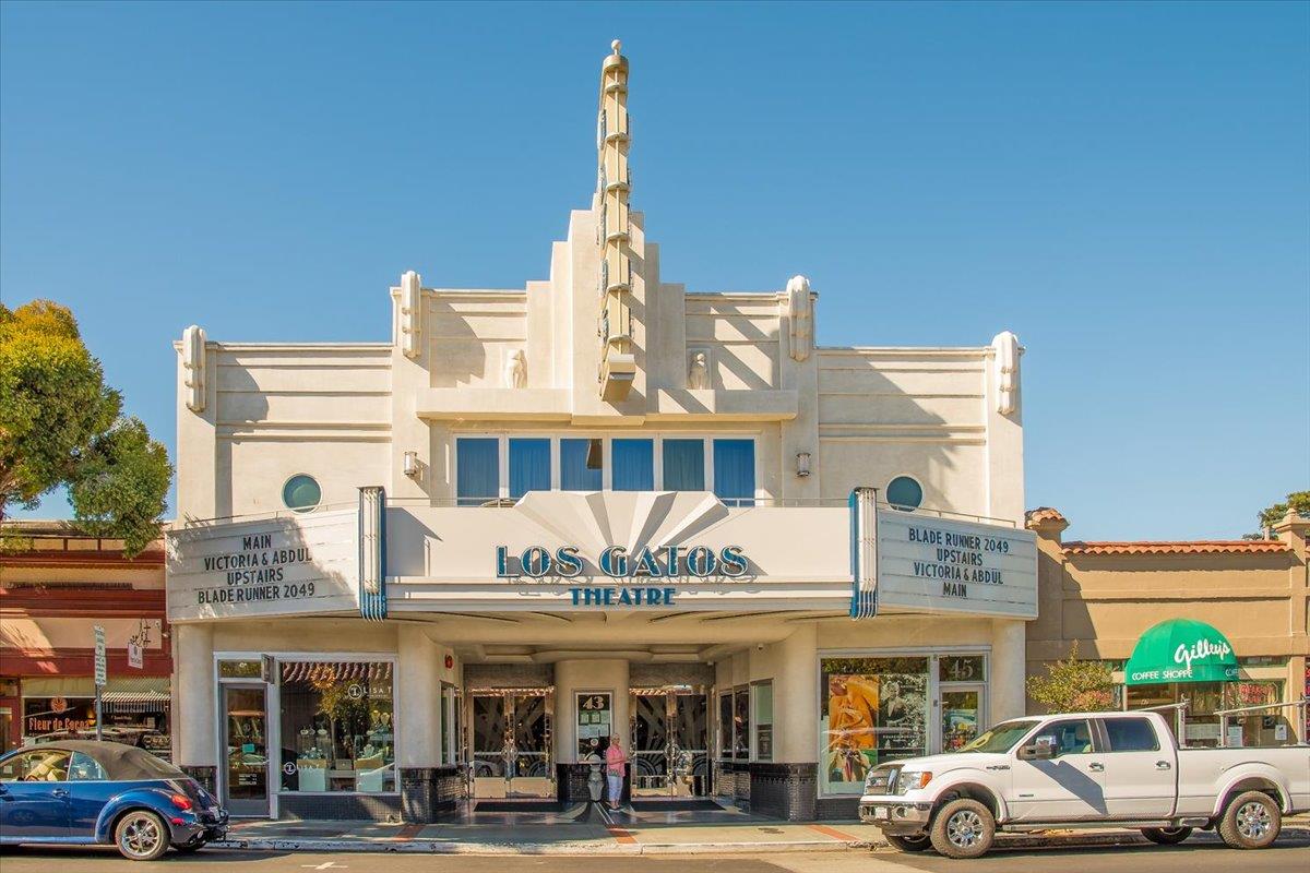 216 Montclair Road Los Gatos, CA 95032 - Photo 33 of 44 a view of a building with a umbrellas on the street