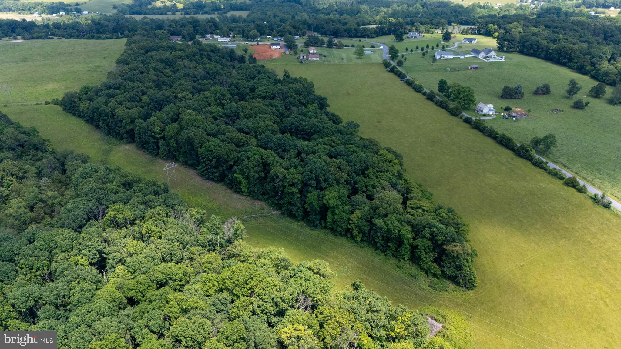 Off Sunnyview Drive Rileyville, VA 22650 - Photo 16 of 37 an aerial view of green landscape with trees houses and lake view