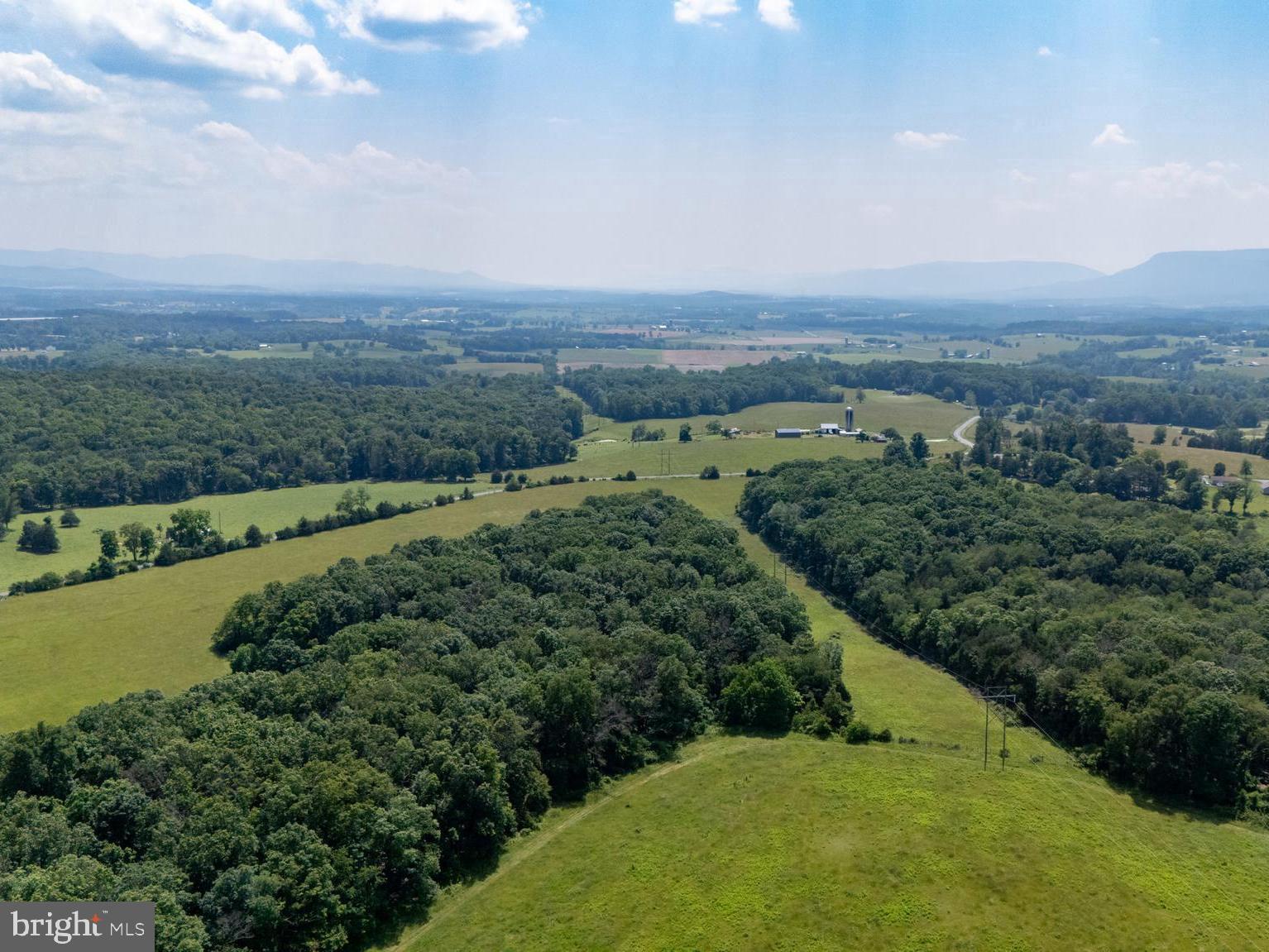Off Sunnyview Drive Rileyville, VA 22650 - Photo 9 of 37 an aerial view of green landscape with trees houses and mountain view