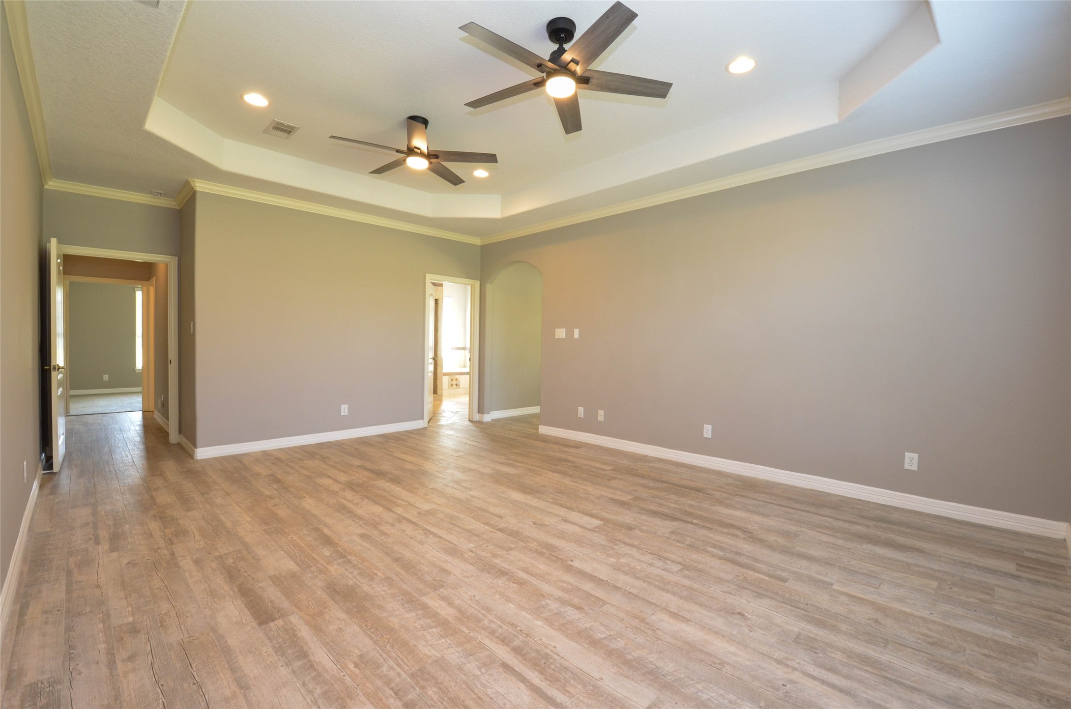 6125 Alleluia Trail Manvel, TX 77578 - Photo 12 of 25 wooden floor in an empty room with a window