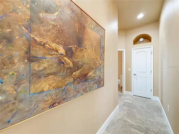 a bedroom with a bed and a cabinets