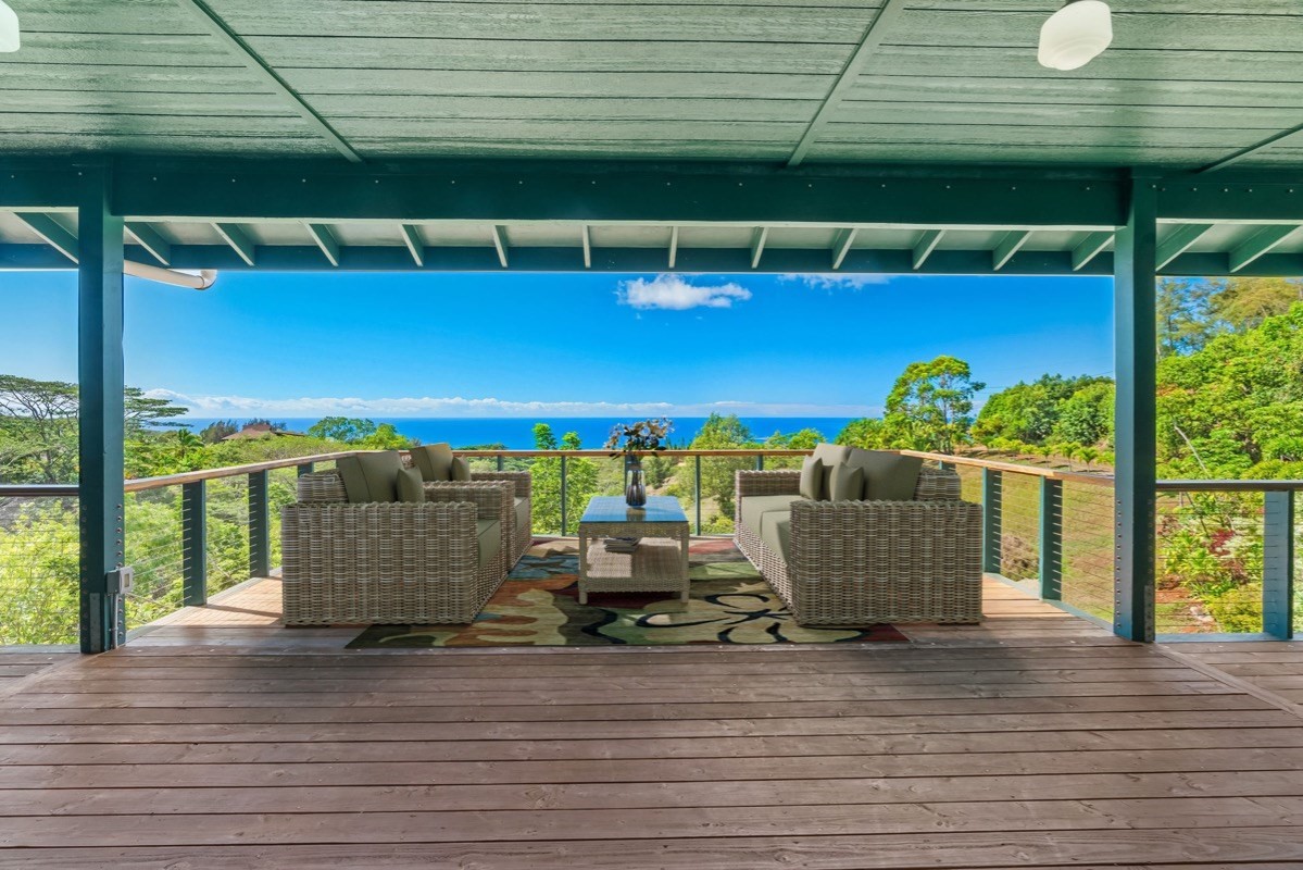 1613 Puu Road, Unit B Kalaheo, HI 96741 - Photo 1 of 27 a view of outdoor space and seating area
