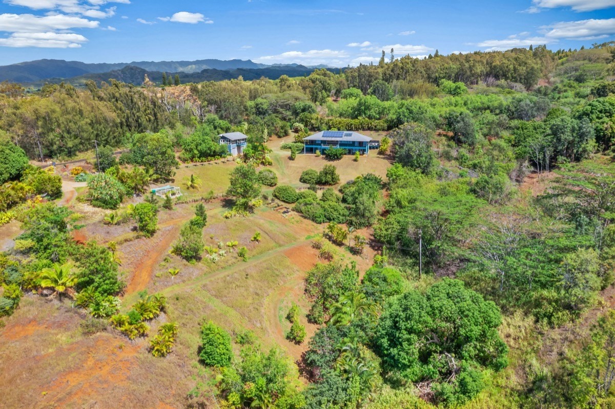 1613 Puu Road, Unit B Kalaheo, HI 96741 - Photo 26 of 27 a view of a yard with a lake view