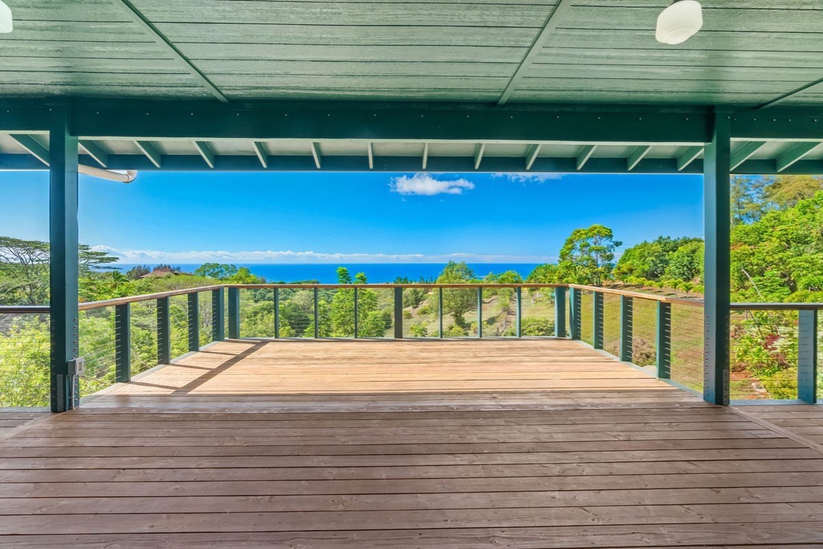 1613 Puu Road, Unit B Kalaheo, HI 96741 - Photo 10 of 27 a view of a balcony