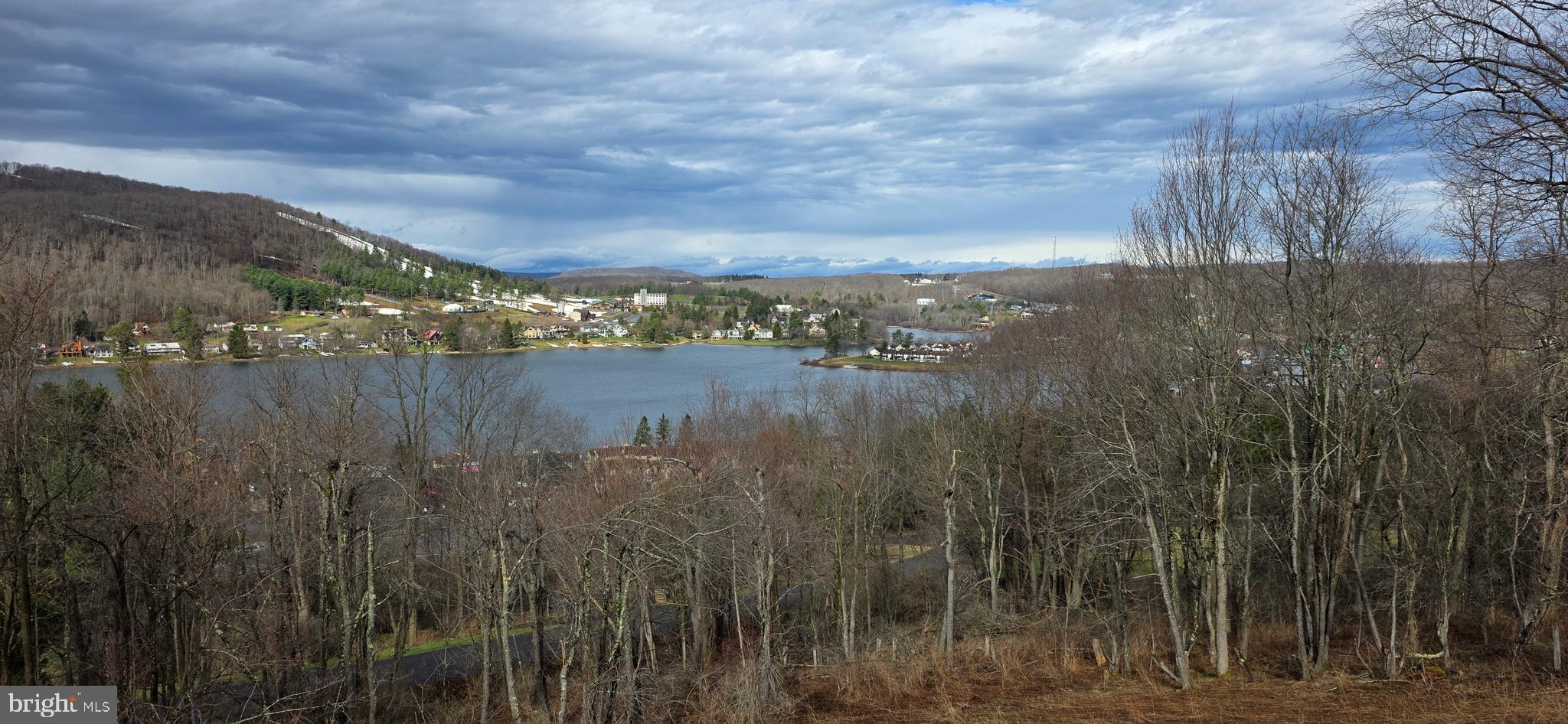 Photo taken slightly above lot 10 to show view