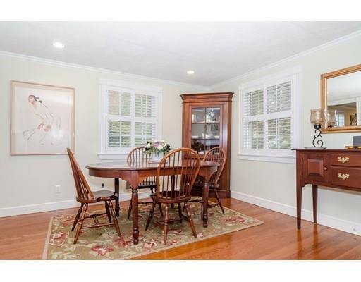 79 Leighton Road Wellesley, MA 02482 - Photo 6 of 23 a view of a dining room with furniture and wooden floor