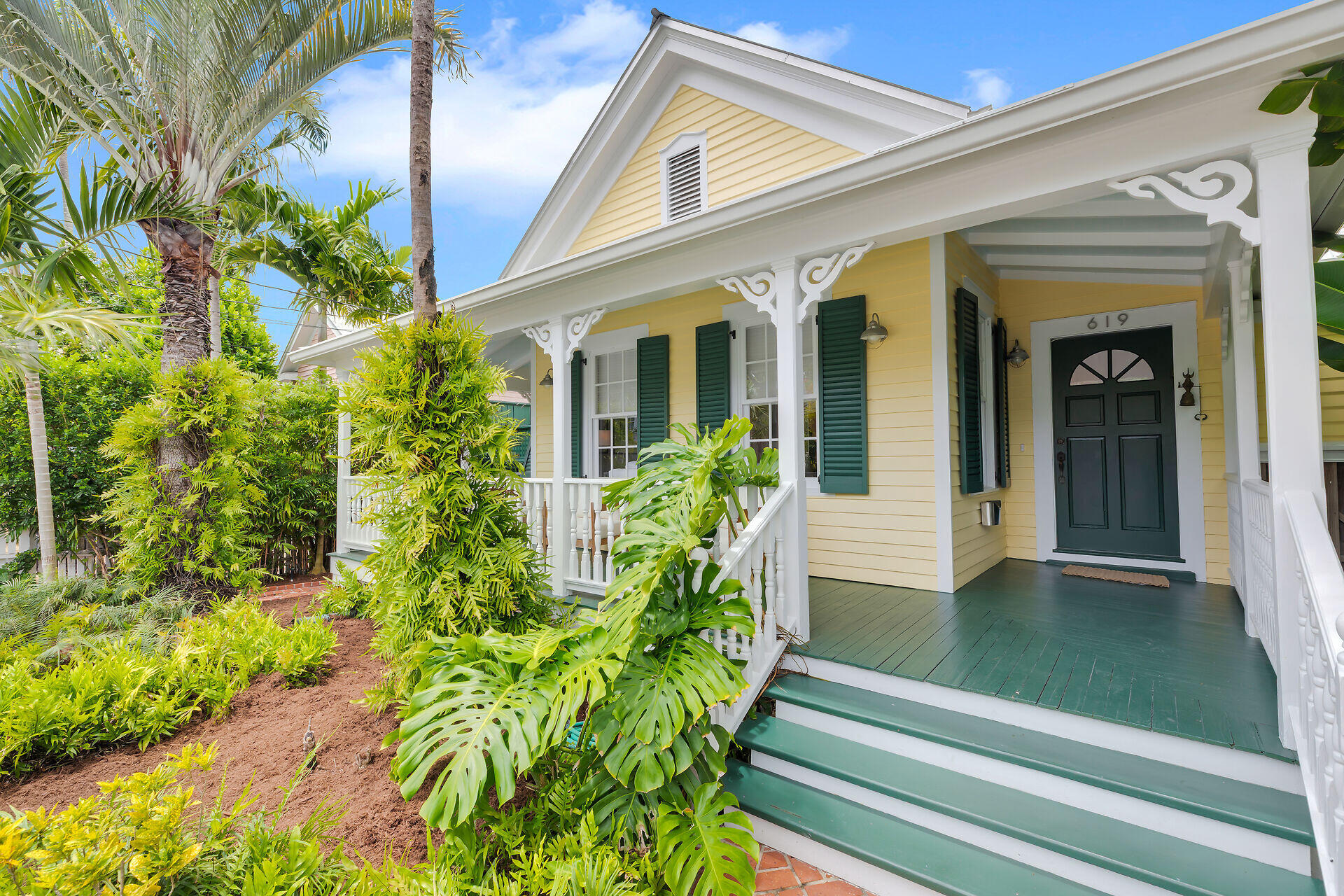 619 Ashe Street Key West, FL 33040 - Photo 3 of 42 Front Yard and Porch