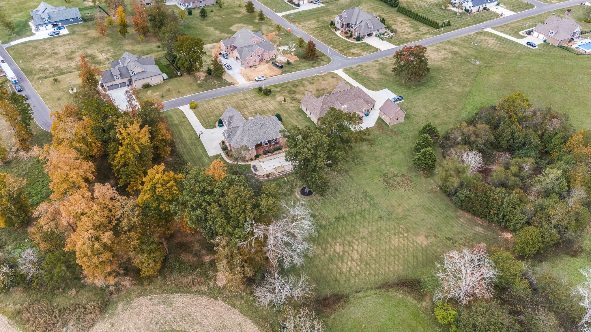 264 Cascade Drive Winchester, TN 37398 - Photo 78 of 86 an aerial view of residential houses with outdoor space