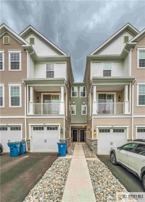 a view of a building with a window and balcony