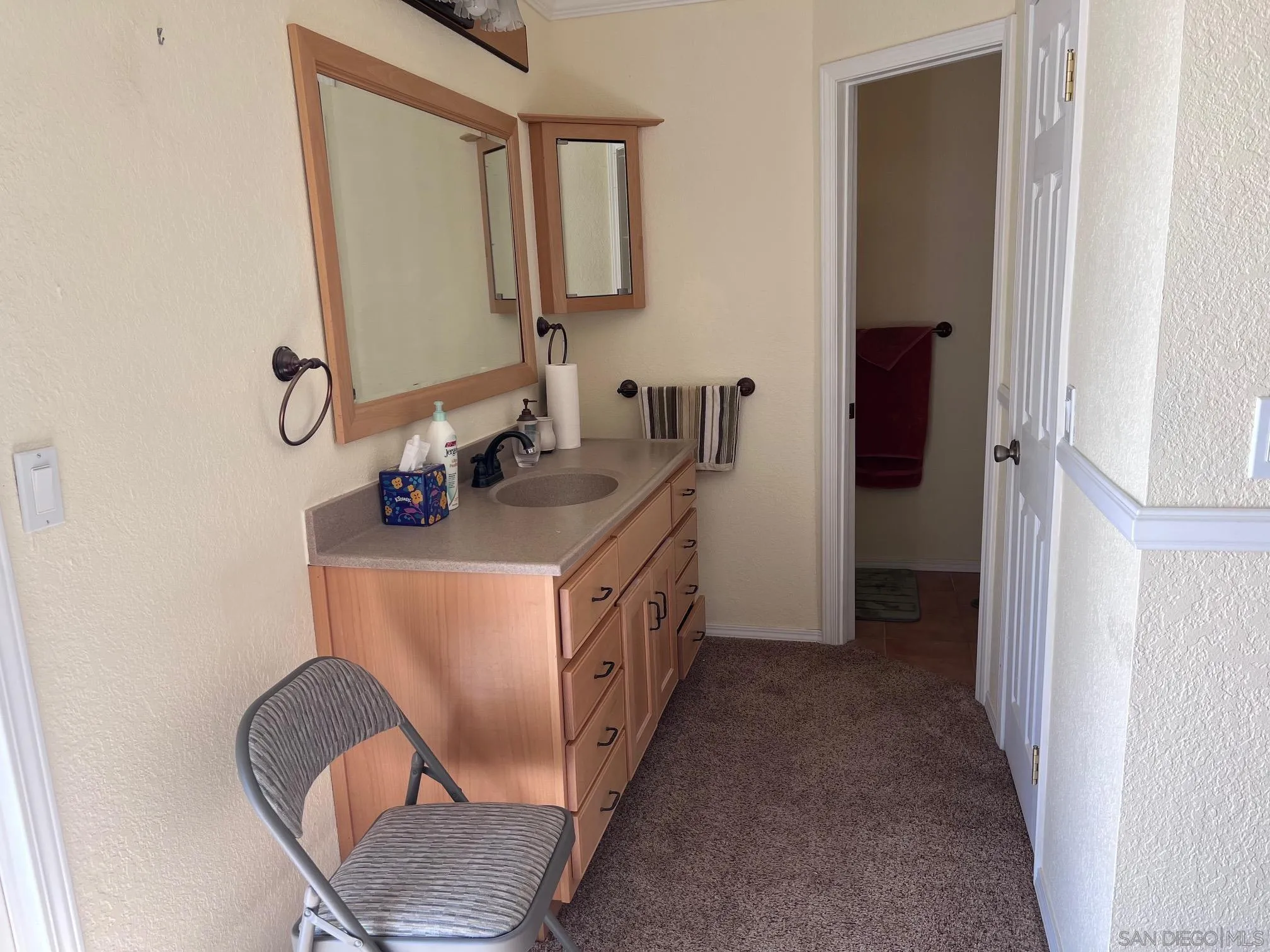 2960 Frying Pan Road Borrego Springs, CA 92004 - Photo 23 of 28 a bathroom with sink and mirror