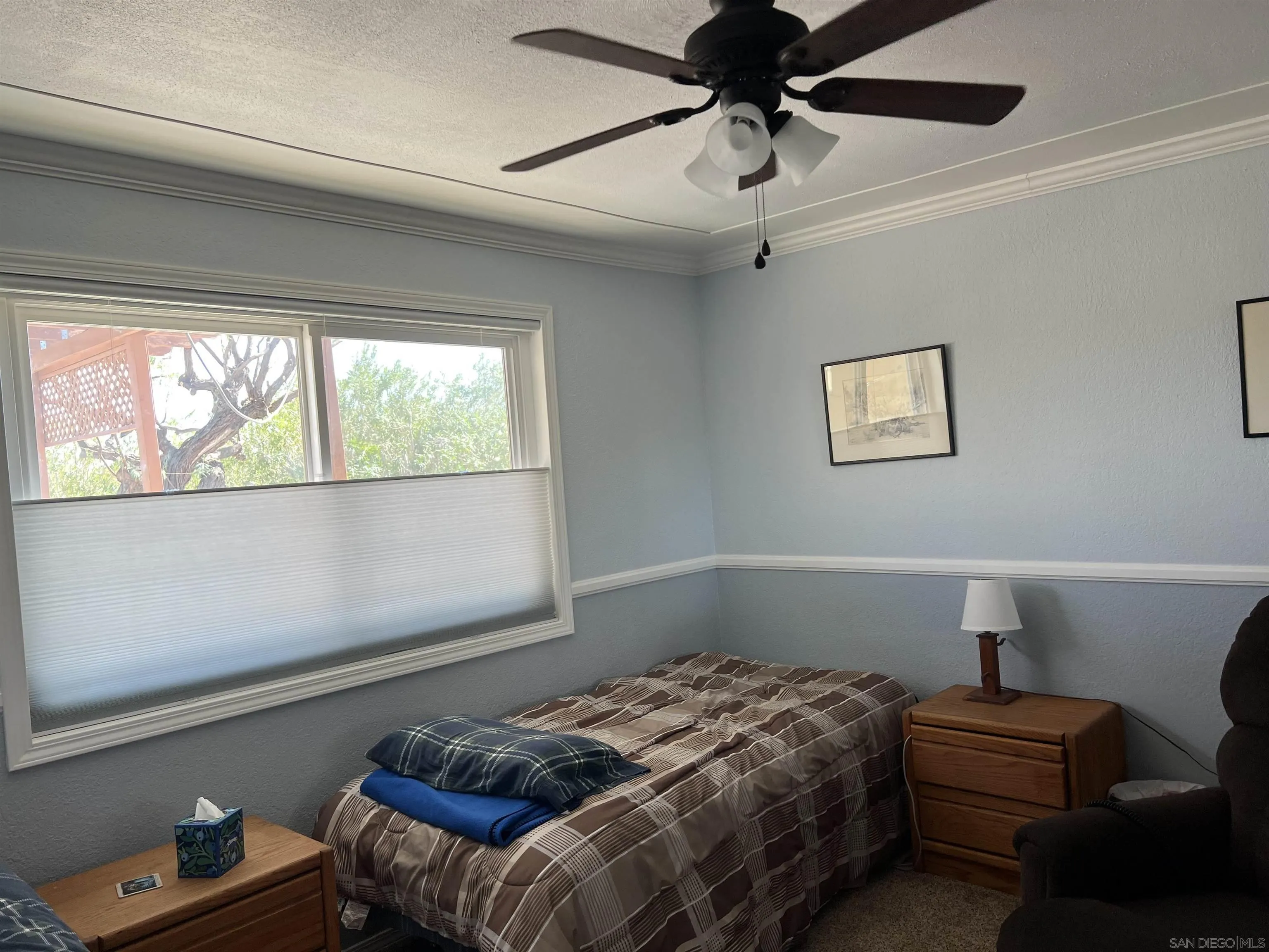 2960 Frying Pan Road Borrego Springs, CA 92004 - Photo 25 of 28 a bedroom with a bed and a window