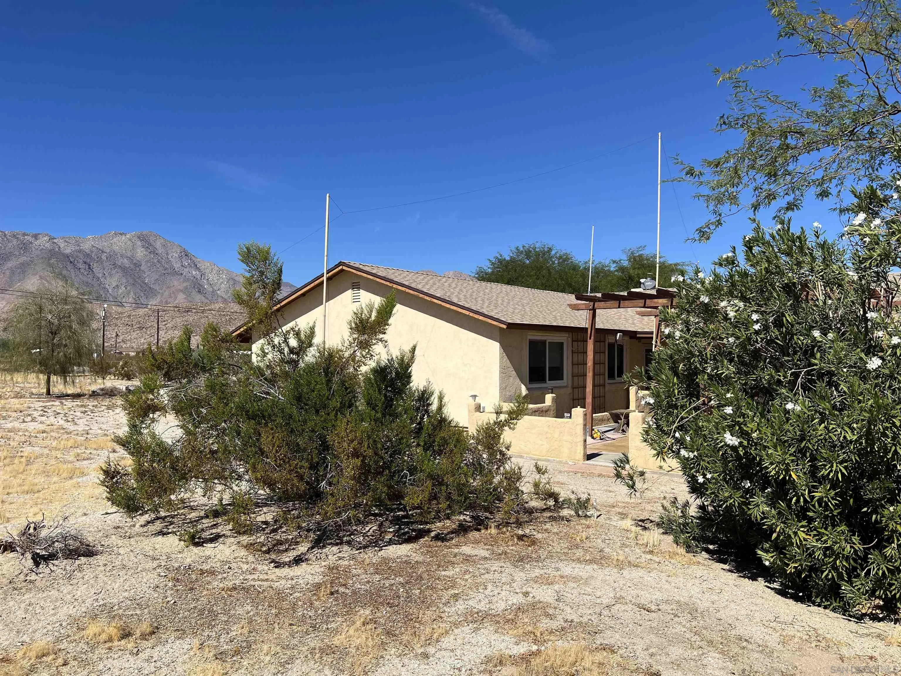 2960 Frying Pan Road Borrego Springs, CA 92004 - Photo 7 of 28 a view of a house with a yard