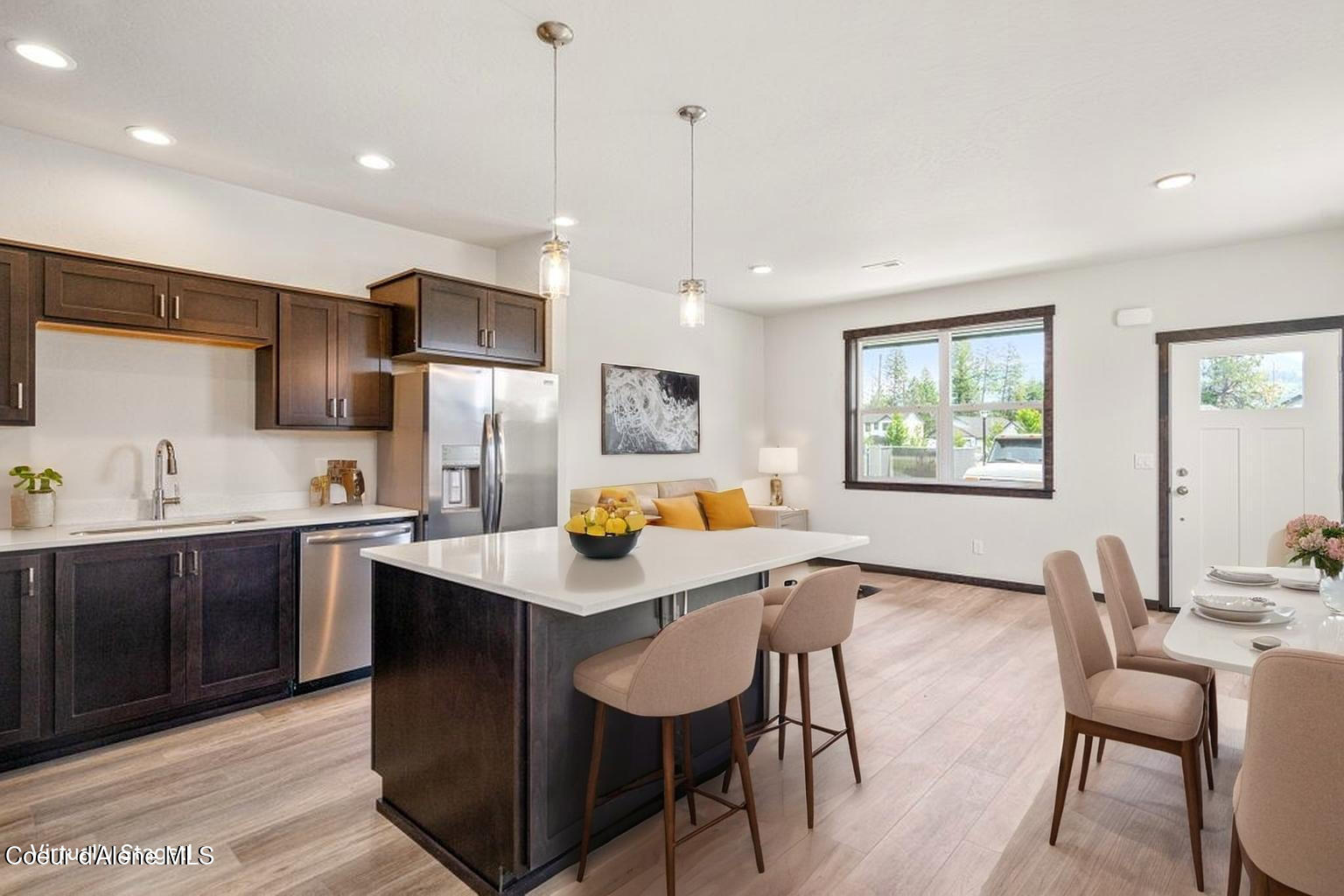 20 Potlatch Loop Priest River, ID 83856 - Photo 6 of 47 Potlatch-kithen-and-living - Kitchen - S