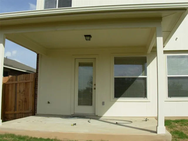 a house with a outdoor space