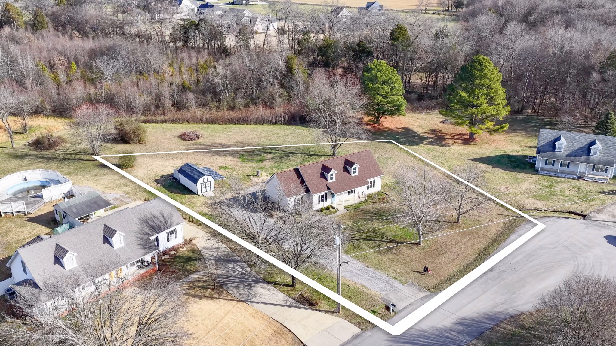 109 Lafayette Rockvale, TN 37153 - Photo 1 of 43 a view of a backyard with table and chairs