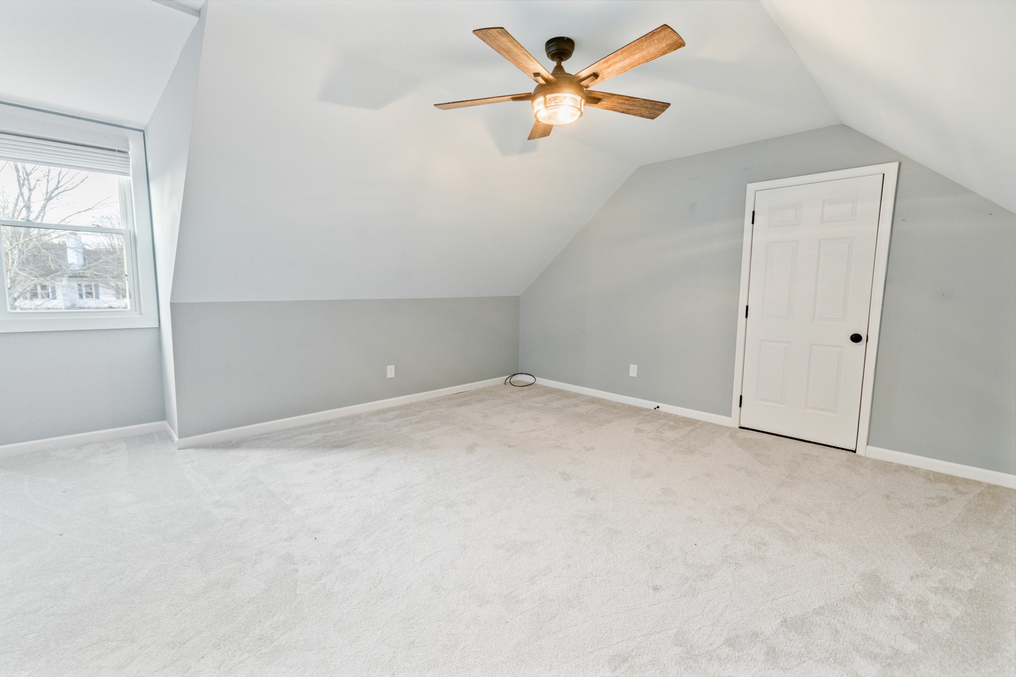 109 Lafayette Rockvale, TN 37153 - Photo 39 of 43 an empty room with a window and a fan