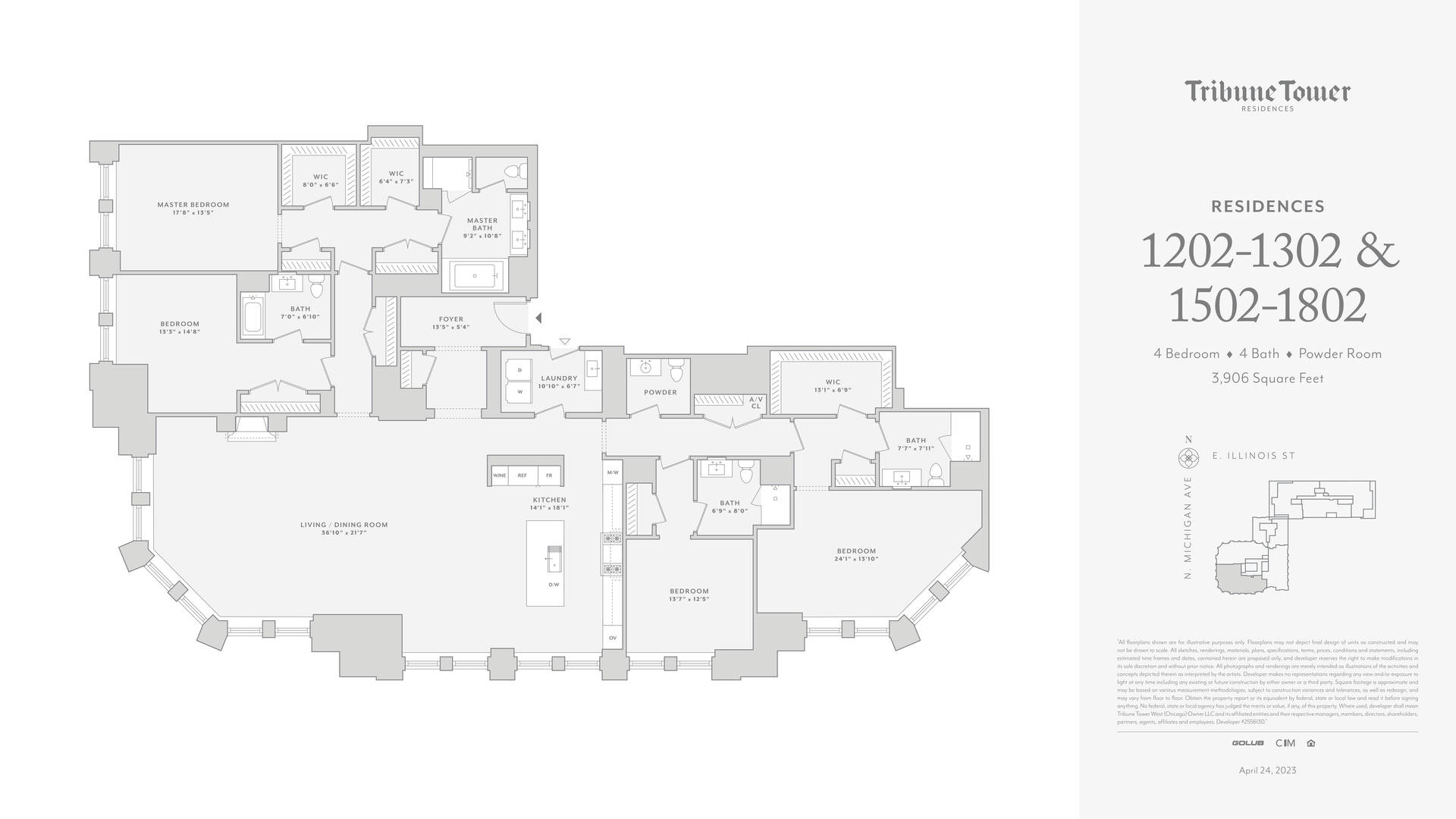 435 North Michigan Avenue, Unit 1302 Chicago, IL 60611 - Photo 45 of 45