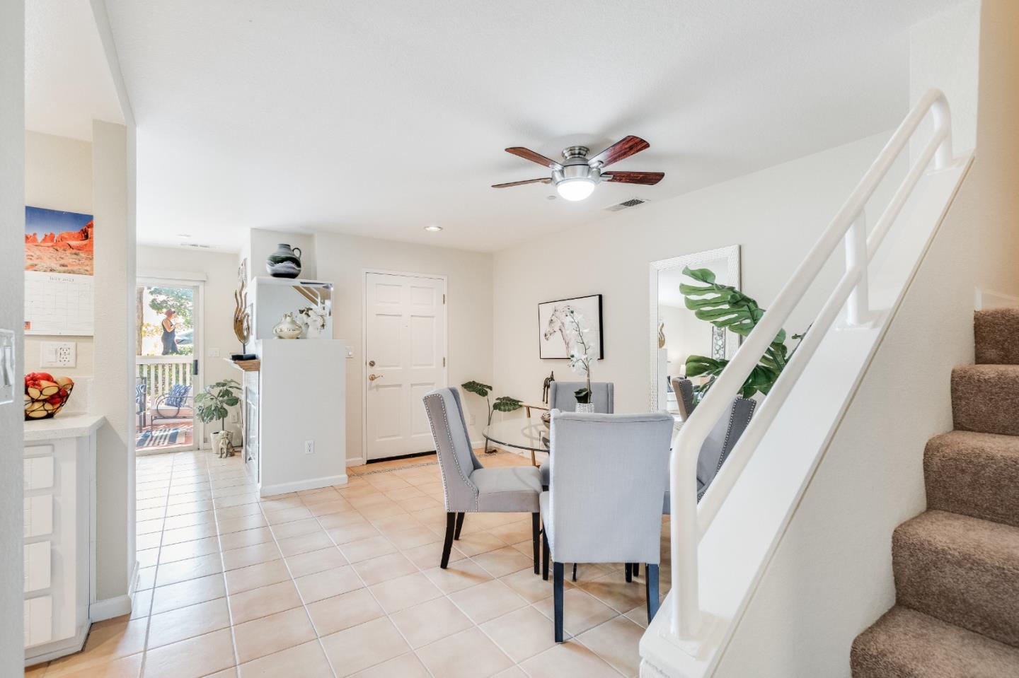 6936 Gregorich Drive, Unit E San Jose, CA 95138 - Photo 14 of 44 a view of livingroom with furniture and ceiling fan