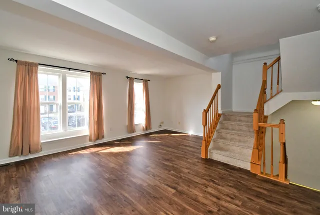 a view of an front door