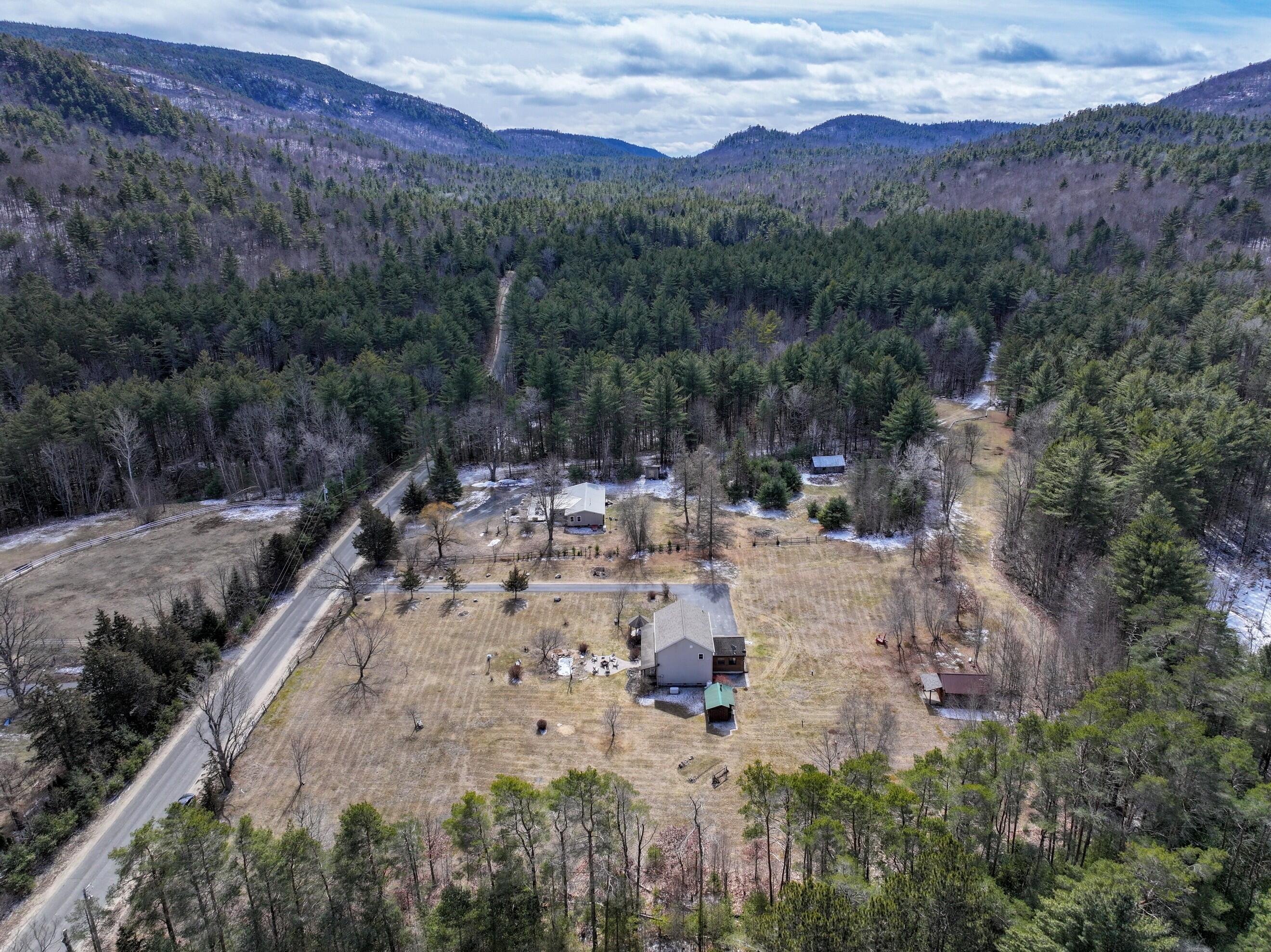 1167 Trout Pond Road Keeseville, NY 12944 - Photo 71 of 74 Aerial View of Property