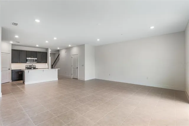 an entryway in a kitchen