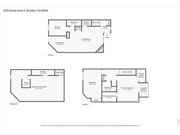 $539,000 | 2939 Shady Hollow East, Boulder, CO 80304