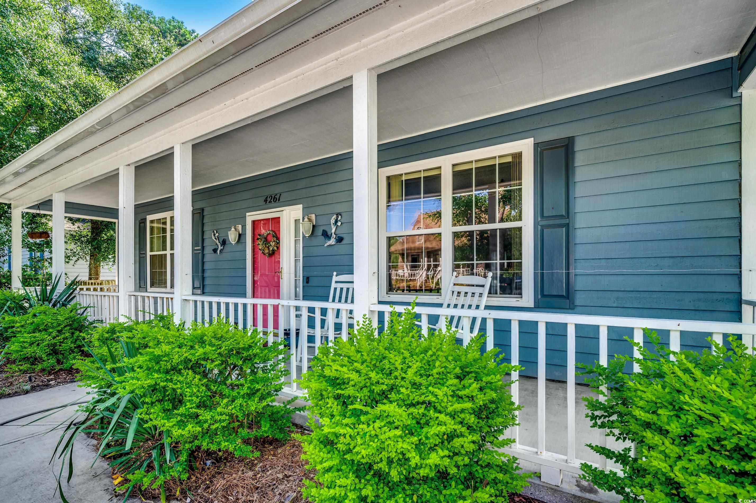 4261 Brook Drive Murrells Inlet, SC 29576 - Photo 26 of 39 Doorway to property featuring a porch